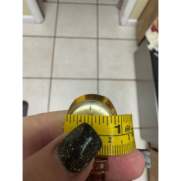 Vintage Omega Seamaster Cosmic 566018 Champagne Automatic Date Ladies Wristwatch - Picture 14 of 16